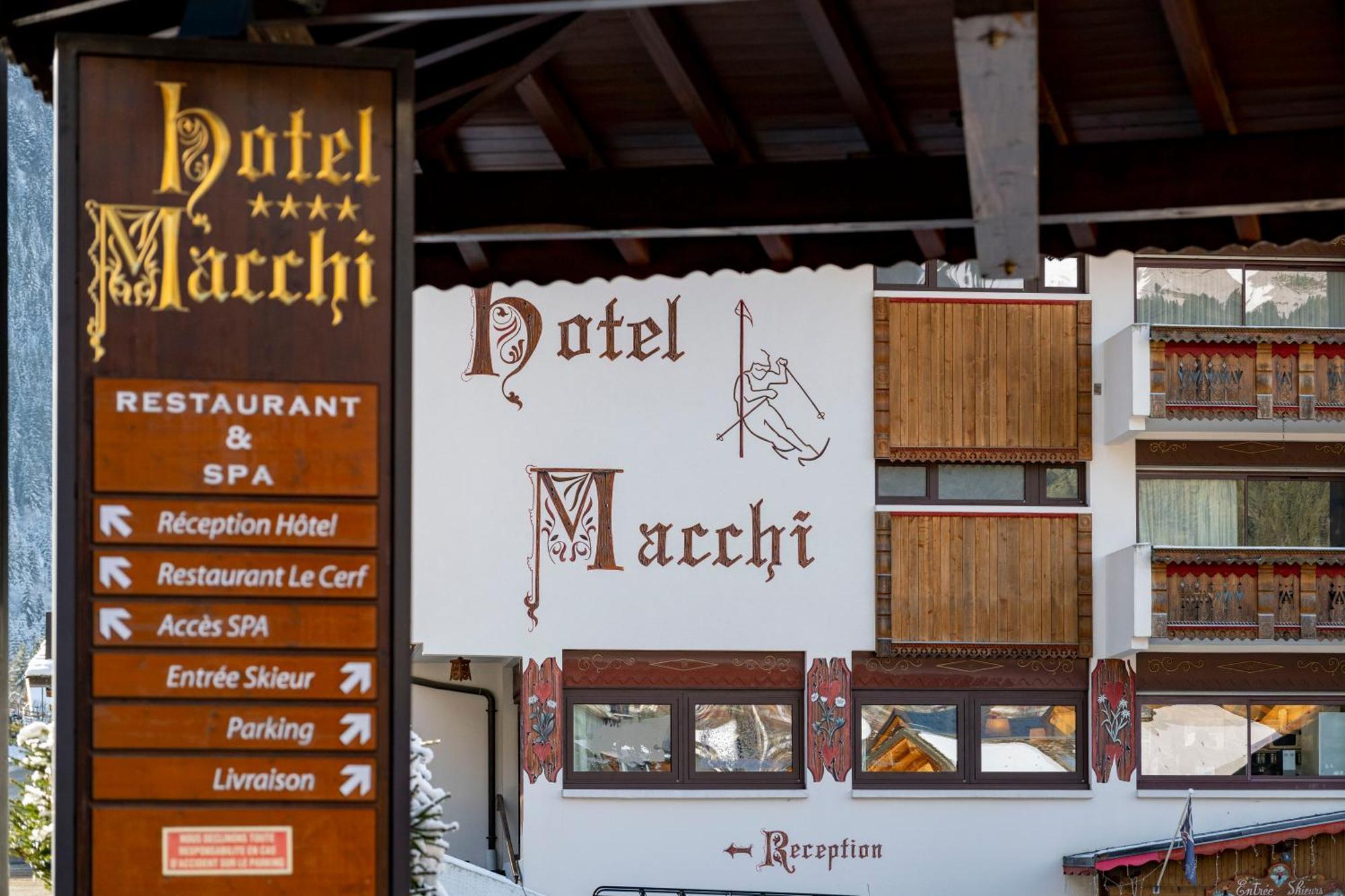 Hotel Macchi Restaurant & Spa Chatel Exterior photo